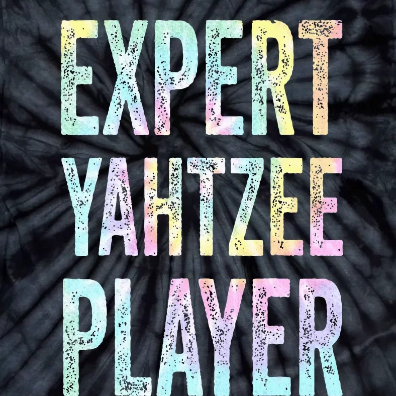 Expert Yahtzee Player Yahtzee Table And Board Ga Tie Dye Tie-Dye T-Shirt