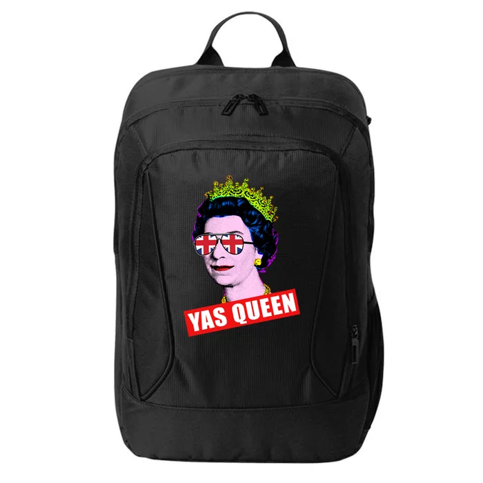 Elizabeth Yas Queen With Sunglasses Queen Of England Meaningful Gift City Backpack