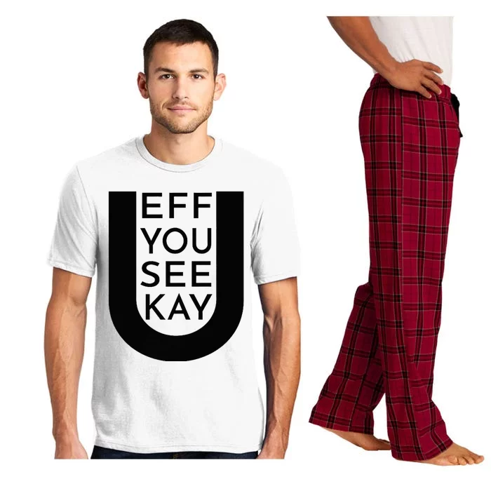 EFF YOU SEE KAY Design Pajama Set