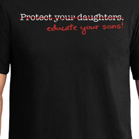 Educate Your Sons Funny Gift Pajama Set