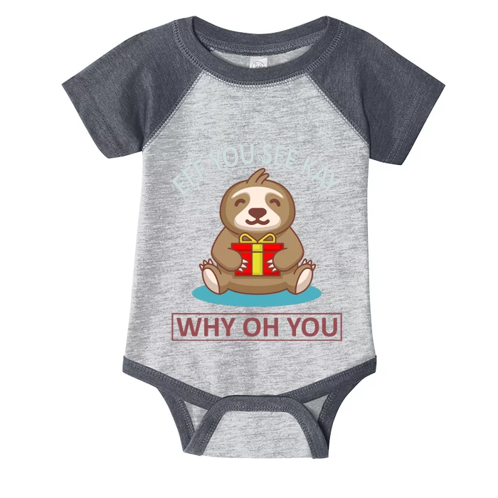 Eff You See Kay Why Oh You Infant Baby Jersey Bodysuit