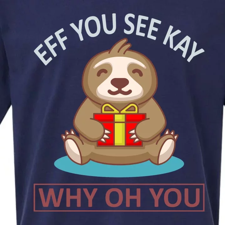 Eff You See Kay Why Oh You Sueded Cloud Jersey T-Shirt