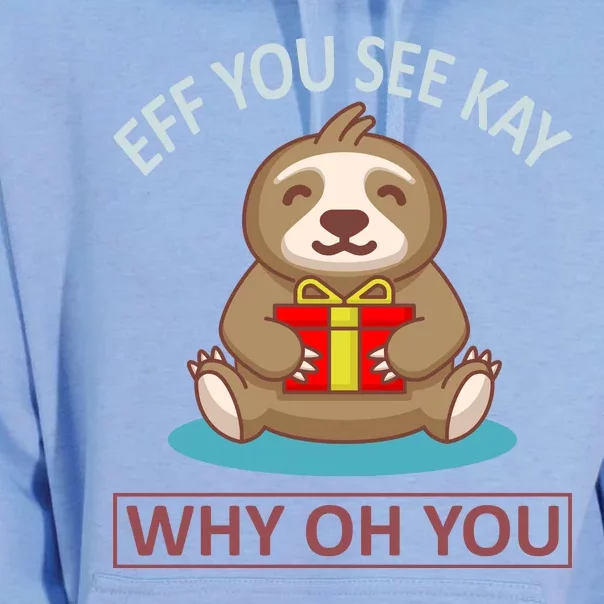 Eff You See Kay Why Oh You Unisex Surf Hoodie