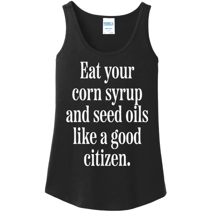 Eat Your Seed Oils Ladies Essential Tank