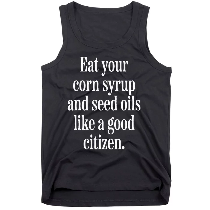 Eat Your Seed Oils Tank Top