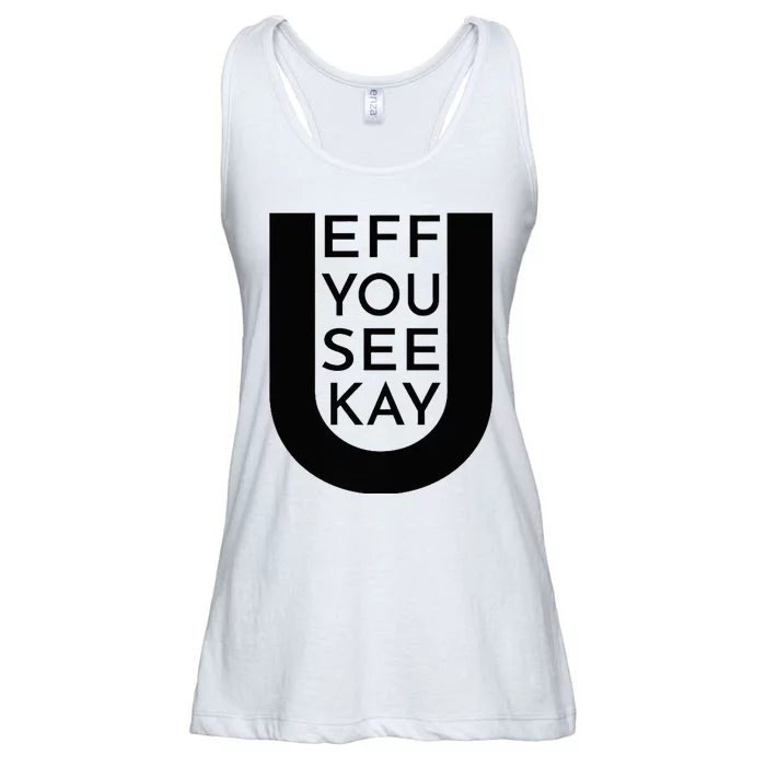 EFF YOU SEE KAY Design Ladies Essential Flowy Tank