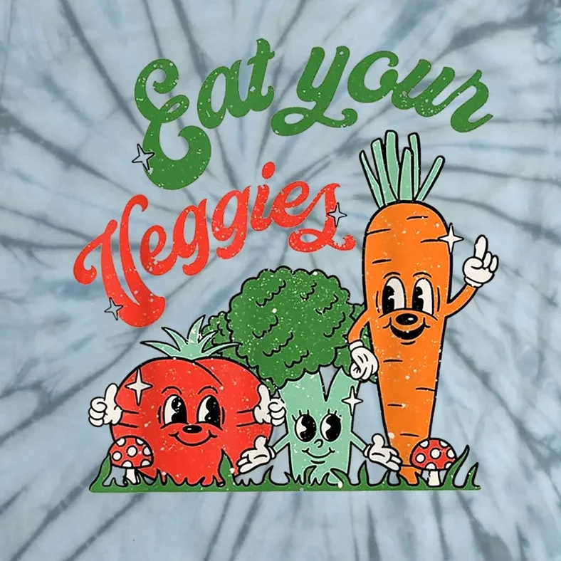 Eat Your Veggies Tie-Dye T-Shirt