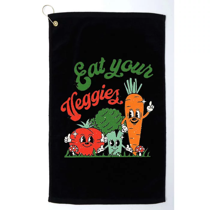 Eat Your Veggies Platinum Collection Golf Towel