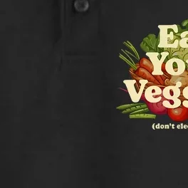 Eat Your Veggies DonT Elect Them Dry Zone Grid Performance Polo