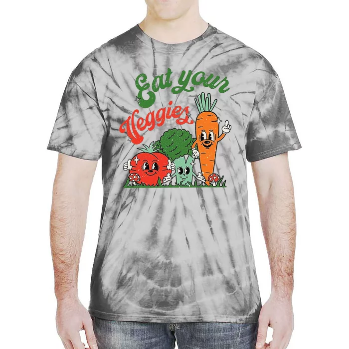 Eat Your Veggies Tie-Dye T-Shirt