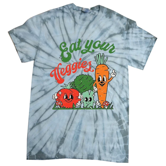 Eat Your Veggies Tie-Dye T-Shirt