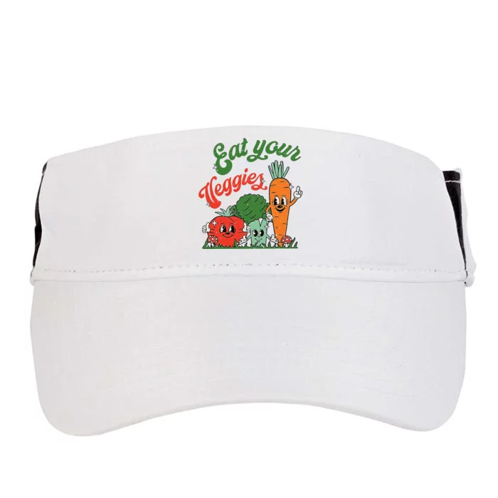 Eat Your Veggies Adult Drive Performance Visor