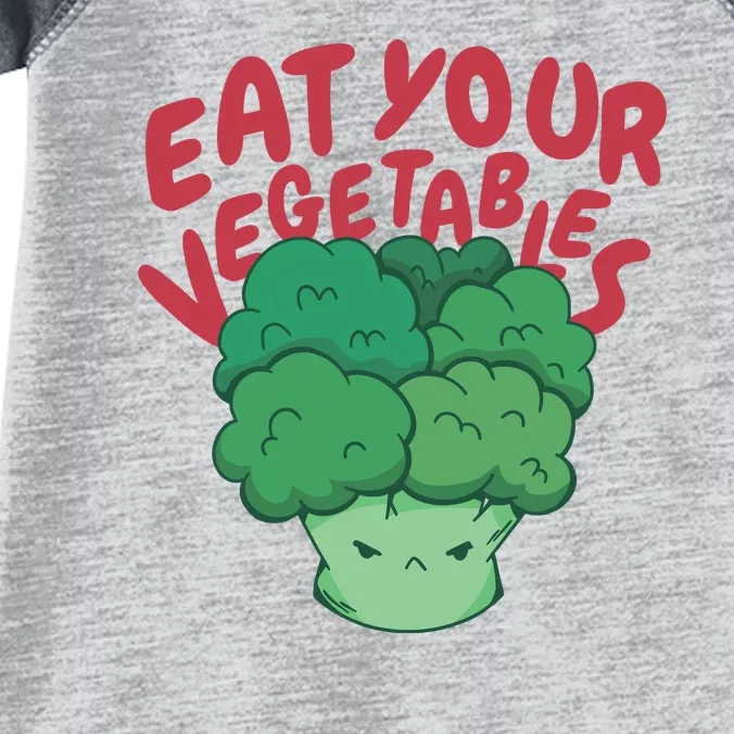 Eat Your Vegetables Infant Baby Jersey Bodysuit