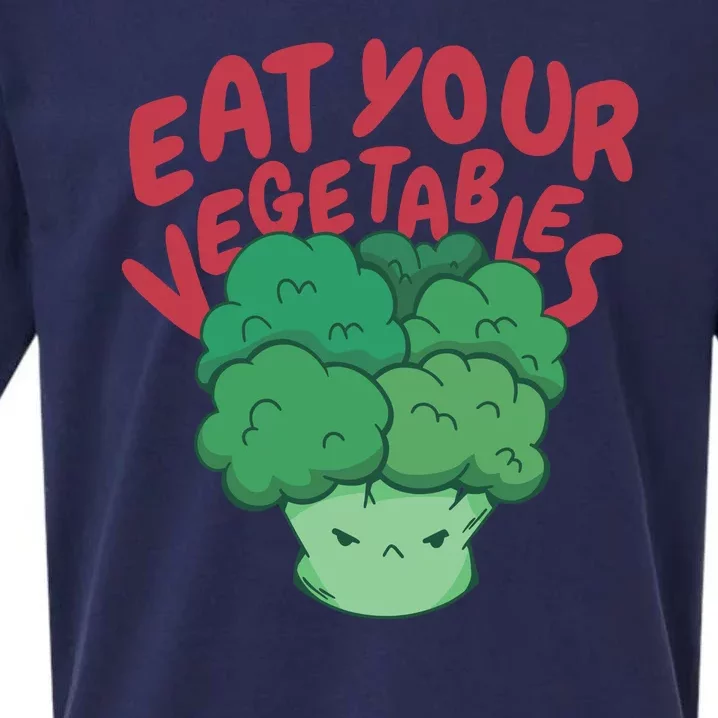 Eat Your Vegetables Sueded Cloud Jersey T-Shirt