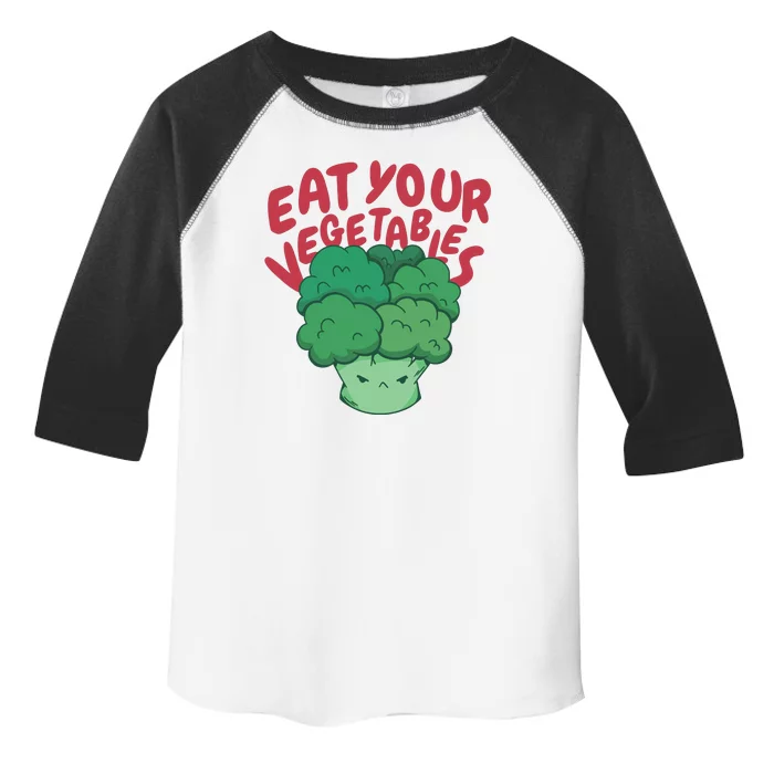 Eat Your Vegetables Toddler Fine Jersey T-Shirt