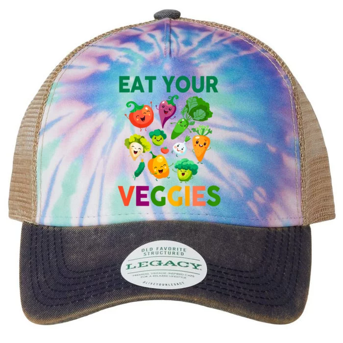 Eat Your Veggies Legacy Tie Dye Trucker Hat