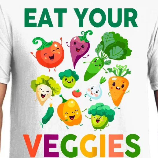 Eat Your Veggies Pajama Set