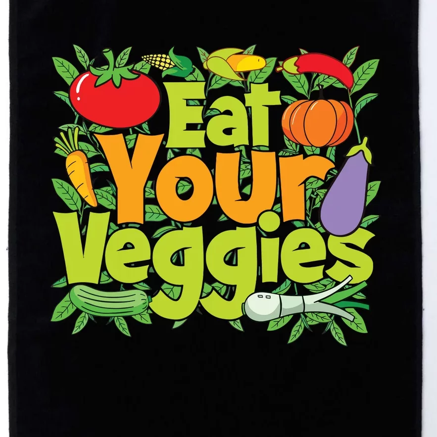 Eat Your Veggies Platinum Collection Golf Towel