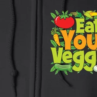 Eat Your Veggies Full Zip Hoodie