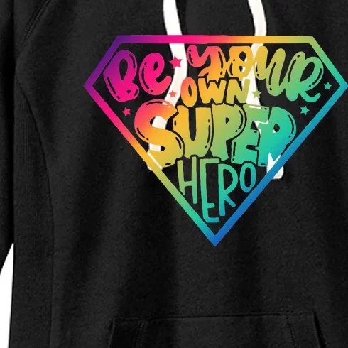 Empower Yourself with Motivational Superhero Quotes Women's Fleece Hoodie