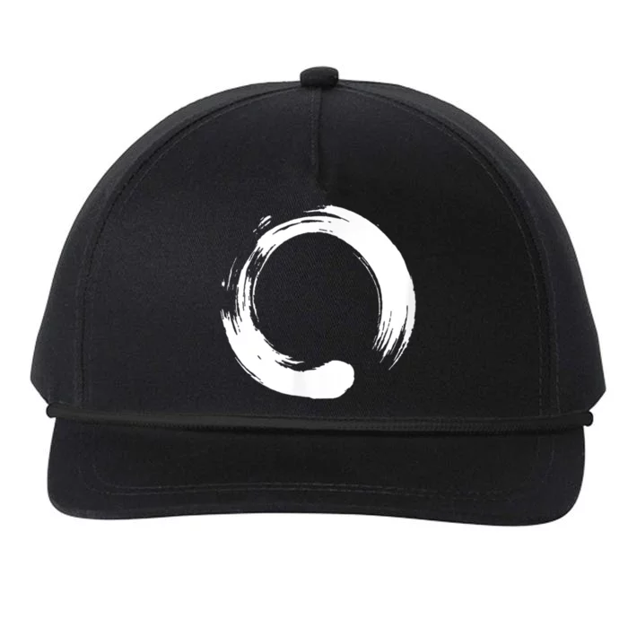 Enso, Zen, Circle, Symbol, Buddhism, Buddha, Meditation Yoga Snapback Five-Panel Rope Hat