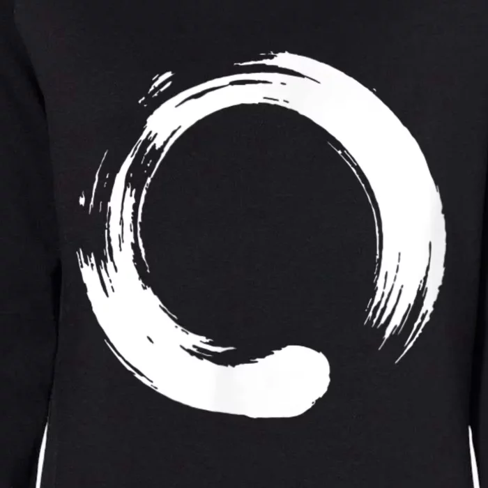 Enso, Zen, Circle, Symbol, Buddhism, Buddha, Meditation Yoga Womens California Wash Sweatshirt