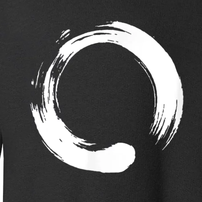 Enso, Zen, Circle, Symbol, Buddhism, Buddha, Meditation Yoga Toddler Sweatshirt