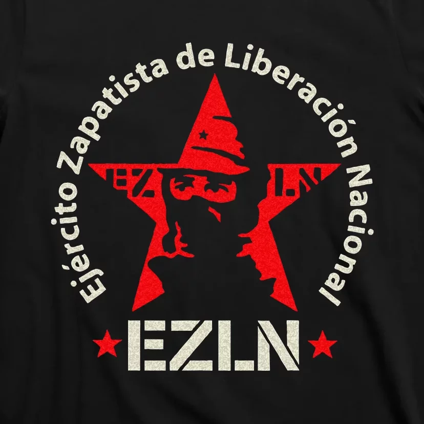 EZLN ZAPATISTAS RED STARS T-Shirt