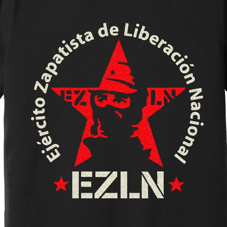 EZLN ZAPATISTAS RED STARS Premium T-Shirt