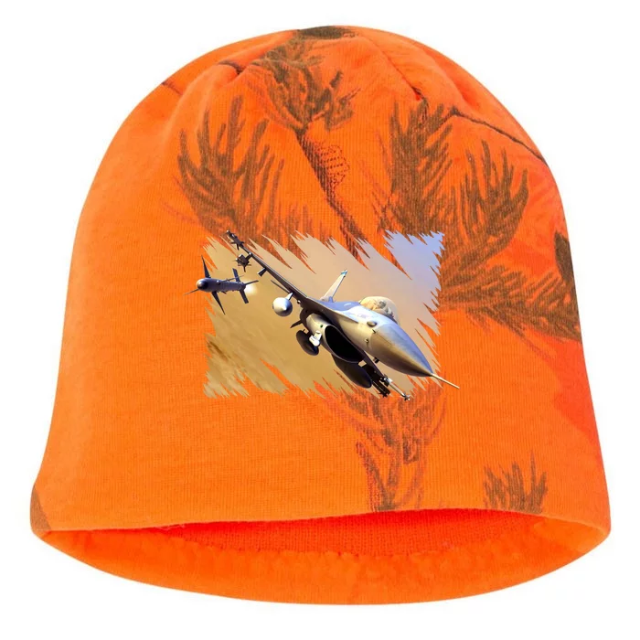 F-16 Fighter Jet Kati - Camo Knit Beanie