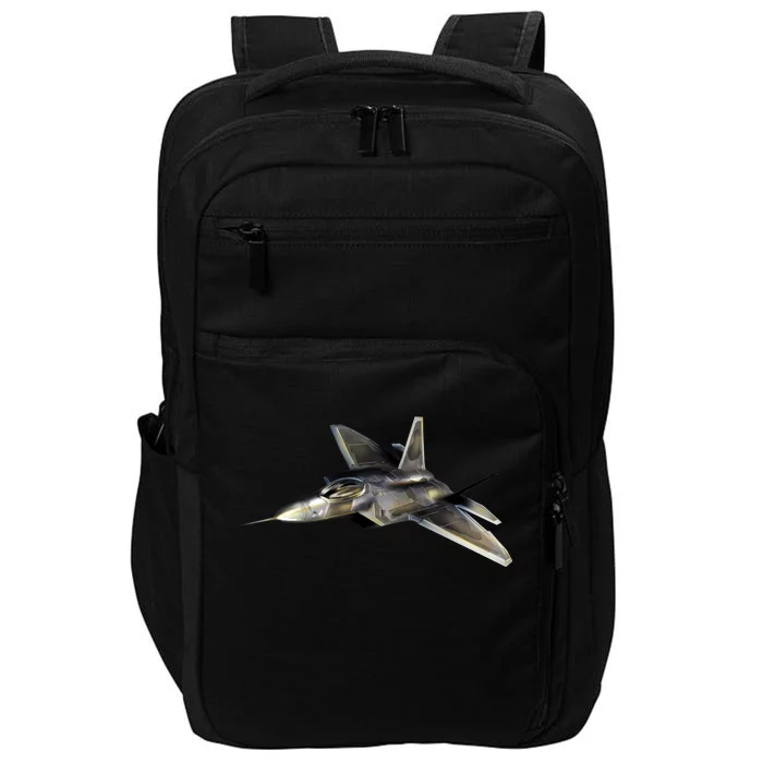 F-22 Raptor Fighter Jet Impact Tech Backpack