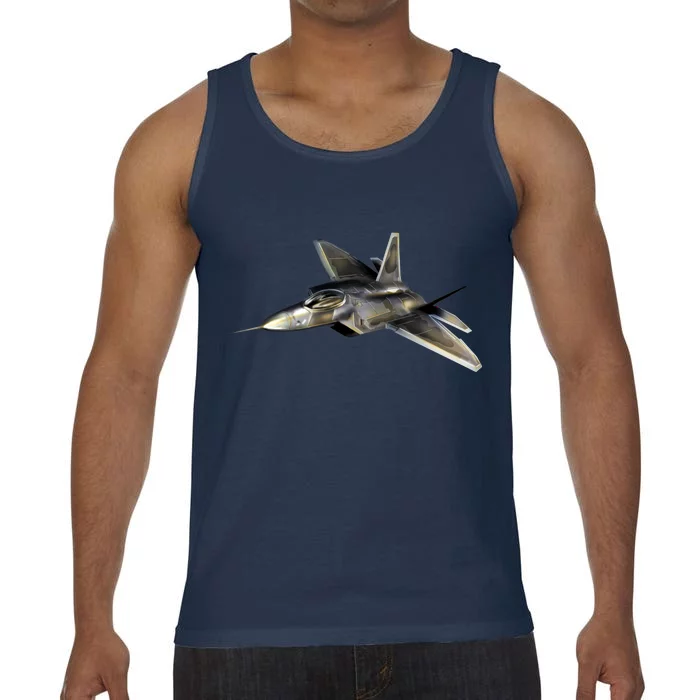 F-22 Raptor Fighter Jet Comfort Colors® Tank Top