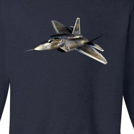 F-22 Raptor Fighter Jet Toddler Sweatshirt