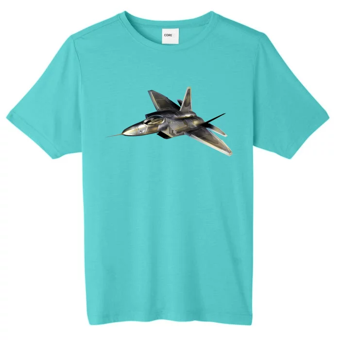 F-22 Raptor Fighter Jet ChromaSoft Performance T-Shirt