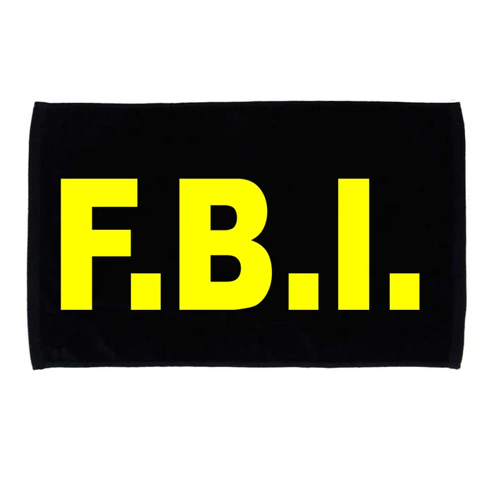 F.B.I FBI Federal Agent Logo Microfiber Hand Towel