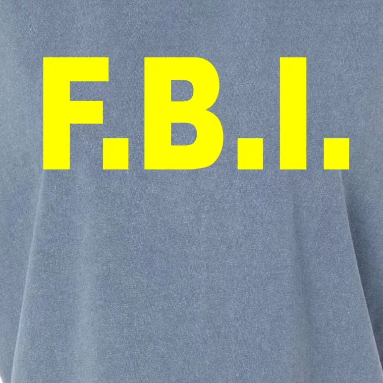 F.B.I FBI Federal Agent Logo Garment-Dyed Women's Muscle Tee