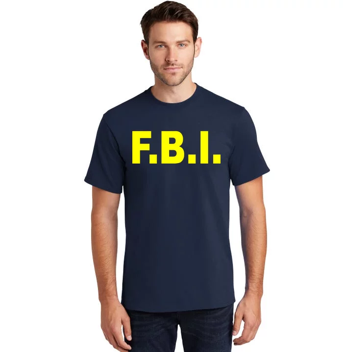 F.B.I FBI Federal Agent Logo Tall T-Shirt