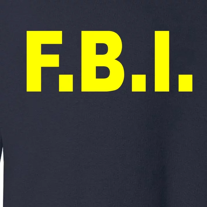 F.B.I FBI Federal Agent Logo Toddler Sweatshirt