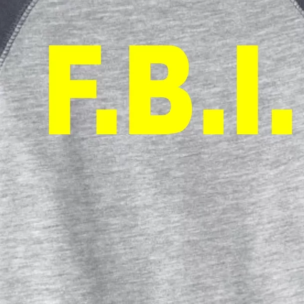 F.B.I FBI Federal Agent Logo Toddler Fine Jersey T-Shirt