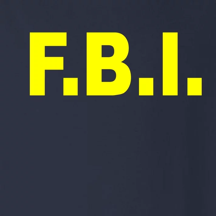 F.B.I FBI Federal Agent Logo Toddler Long Sleeve Shirt