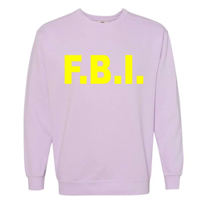 F.B.I FBI Federal Agent Logo Garment-Dyed Sweatshirt