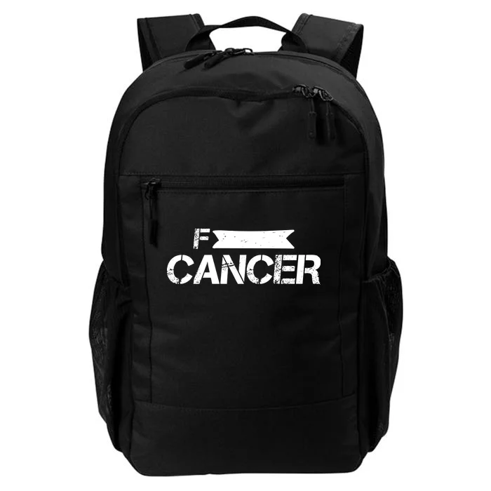 F Cancer Simple Logo Daily Commute Backpack