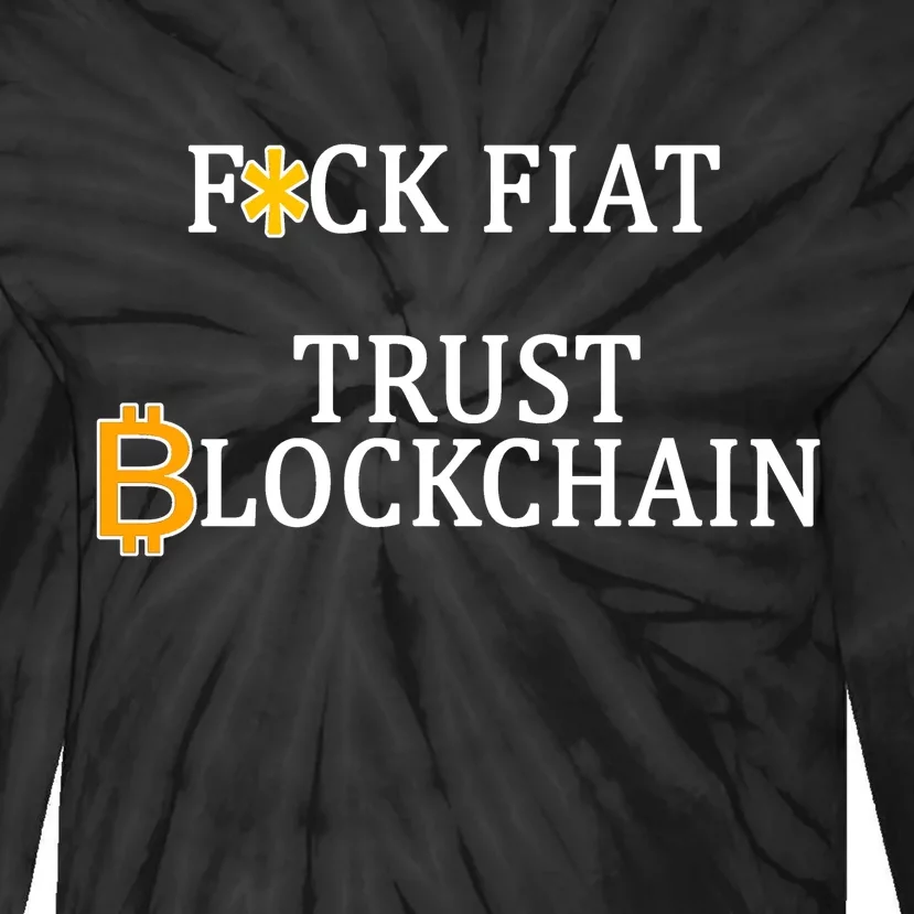 F CK Flat Trust Blockchain Tie-Dye Long Sleeve Shirt