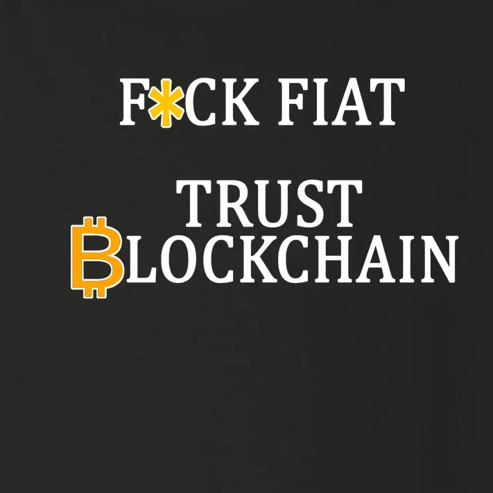 F CK Flat Trust Blockchain Toddler Long Sleeve Shirt