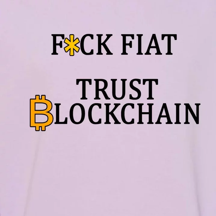 F CK Flat Trust Blockchain Garment-Dyed Sweatshirt