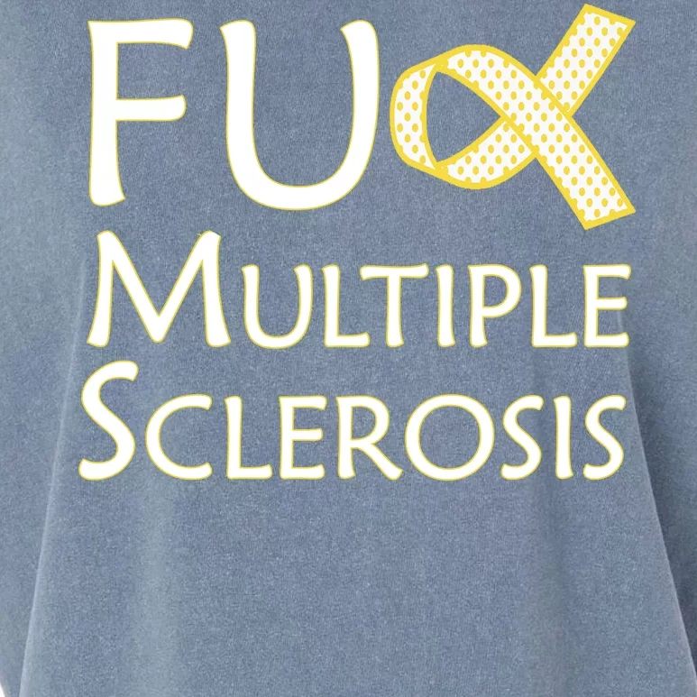 F Multiple Sclerosis Garment-Dyed Women's Muscle Tee