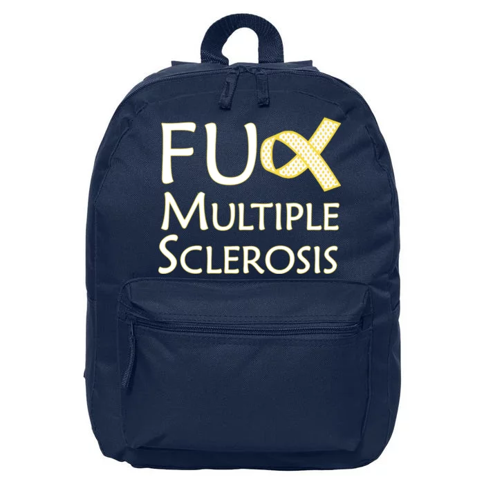 F Multiple Sclerosis 16 in Basic Backpack