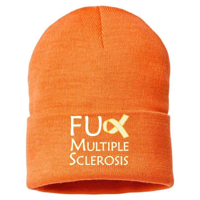 F Multiple Sclerosis Sustainable Knit Beanie