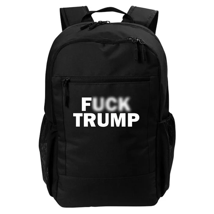 F Trump Blurry Logo Daily Commute Backpack