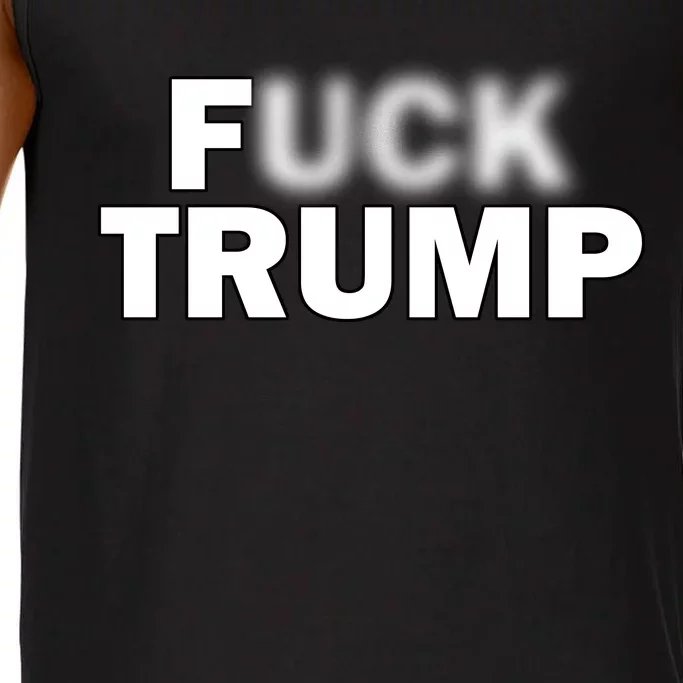 F Trump Blurry Logo Comfort Colors® Tank Top